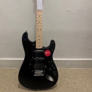 Brand New Squier Sonic Stratocaster HSS Electric Guitar - Black - Unopened